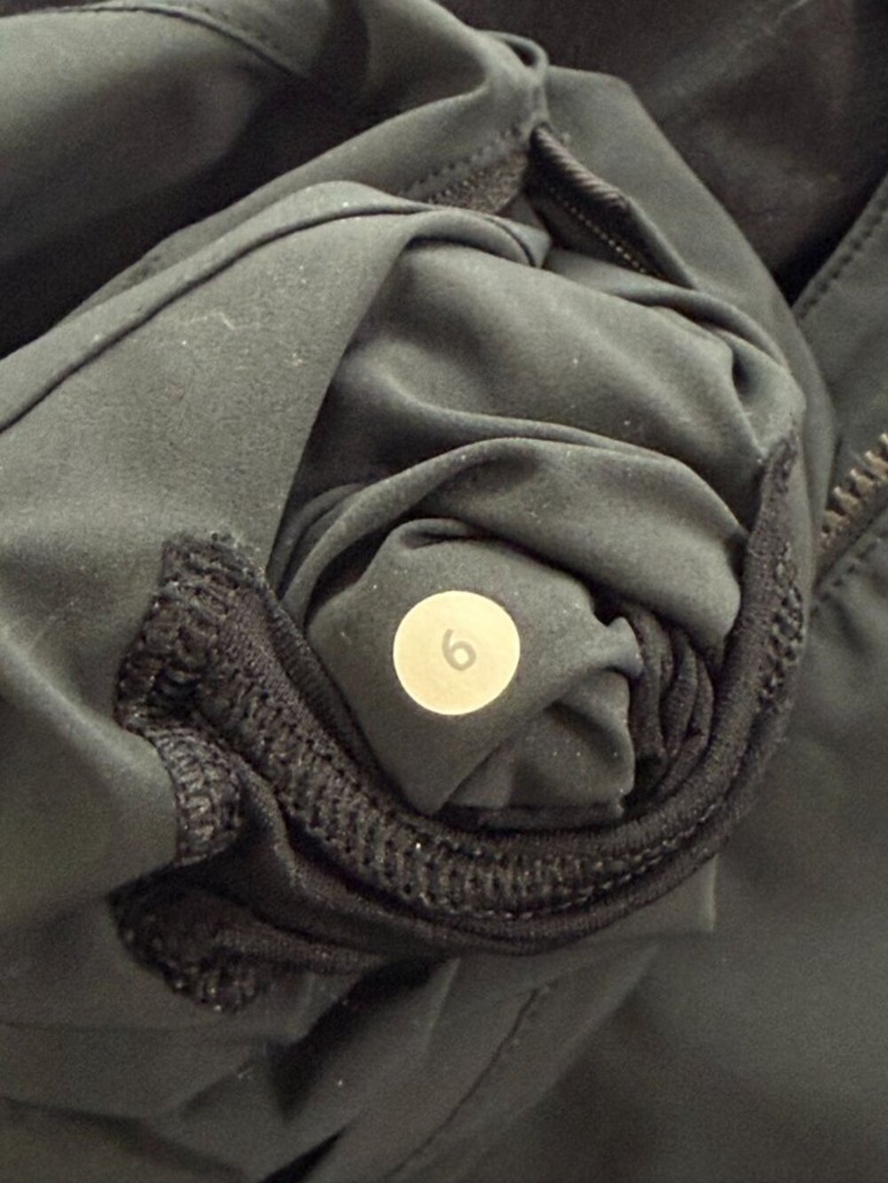 Lululemon Women’s Gather Me Slightly Black Zip Up Jacket Swift Ultra Hood Size 6 - Picture 13 of 14